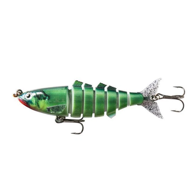 Lifelike 11cm 26g Bionic Bait Fishing Lure Treble Hooks Carp Catcher