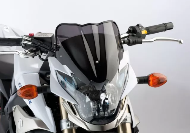 ERMAX Naked-Bike-Scheibe schwarz getönt ABE für Suzuki GSR750