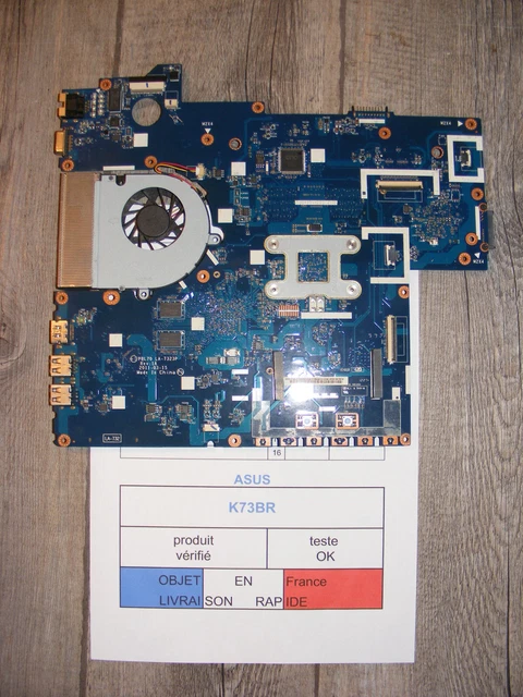 Carte Mère ASUS X70IJ (TY161V / K70IJ) – Fonctionnelle, D'occasion