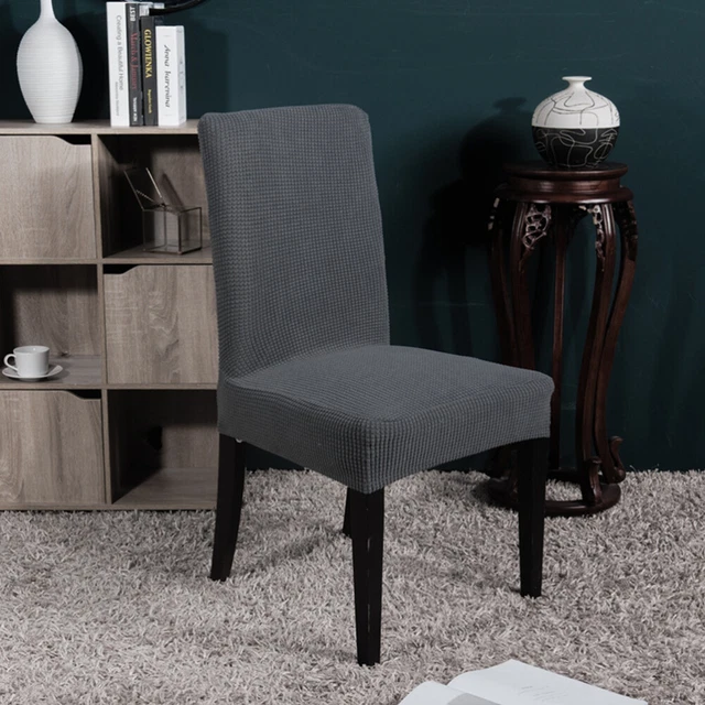 6 Pcs Couchbezüge Dehnbarer Stuhlbezug Bürostuhlbezug Hohe Füße Stühle