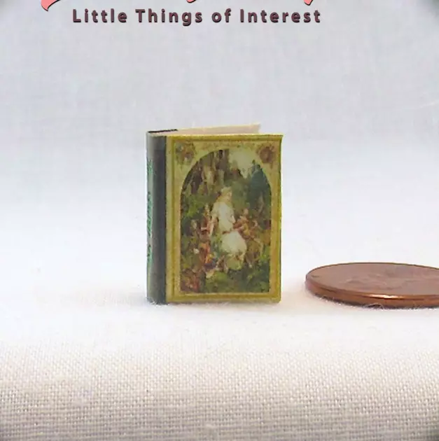 THE FAIRY RING 1:12 Scale Miniature Readable Illustrated Book