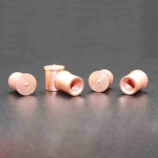 M6 M8 Copper plating Welding Stud Nut Internal Thread Column Nuts 8-35mm Length