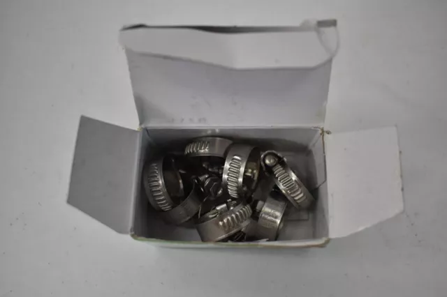 YDS All 300 Grade Stainless Steel W4 German Type Hose Clamps 10 Pack 12-20mm