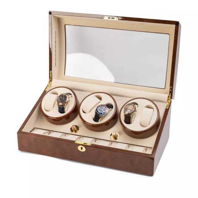 Uhrenbeweger für 6 + 7 Uhren WatchWinder 2. Wahl