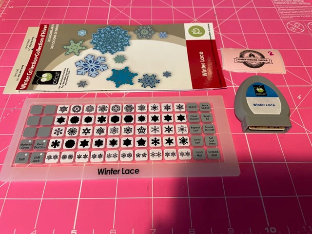 #2 Cartucho de encaje de invierno usado de cricut envío gratuito