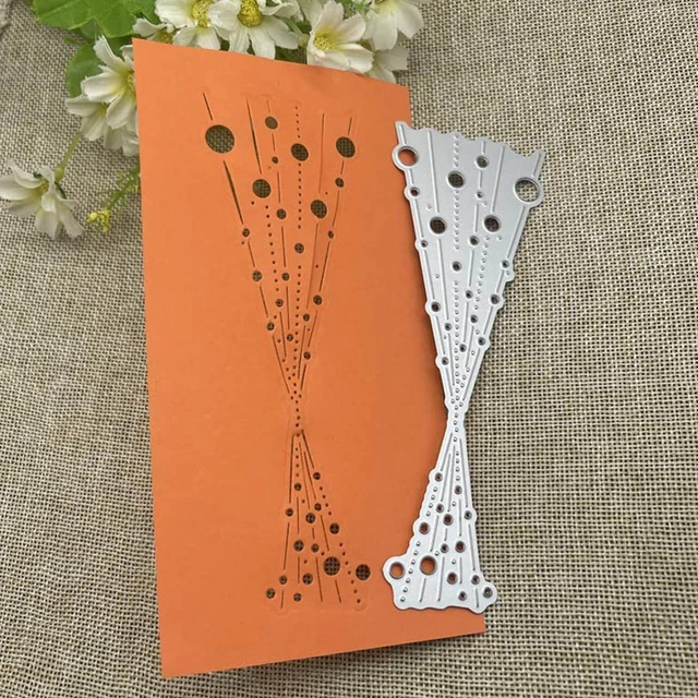DIE CUTTERS FOR Card Making Metal Cutting Die Cuts Polka Dot Curtain 15