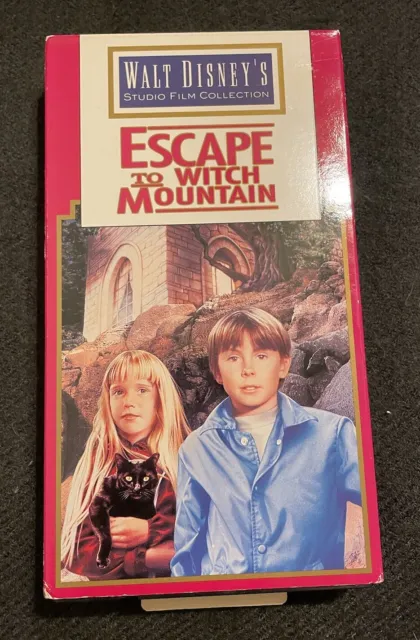 Walt Disney's Studio Film Collection Escape to Witch Mountain VHS Video