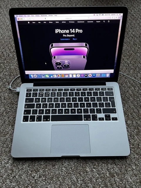 Apple MacBook Pro Retina 13,3" fine 2012 - 128 GB SSD 8 GB RAM 2,5 GHz Core i5