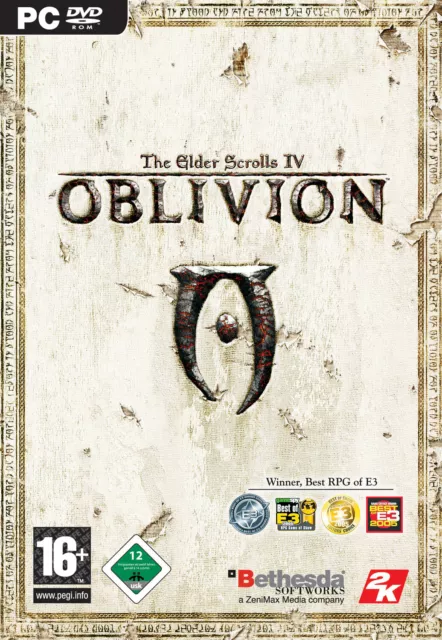 PC DVD  Rom The Elder Scrolls IV Oblivion 