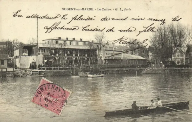 NOGENT sur MARNE-Le Casino. CPA Saintry - L'Arcadie (180104)