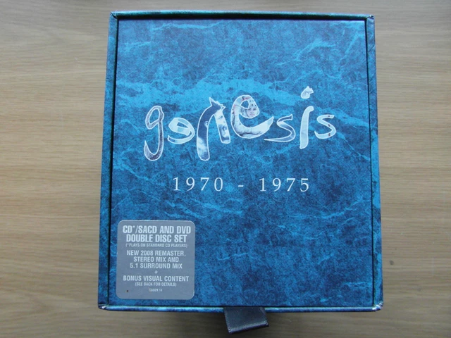 ジェネシス Genesis 1970-1975 SACD+DVD BOX 極美品 ジェネシス