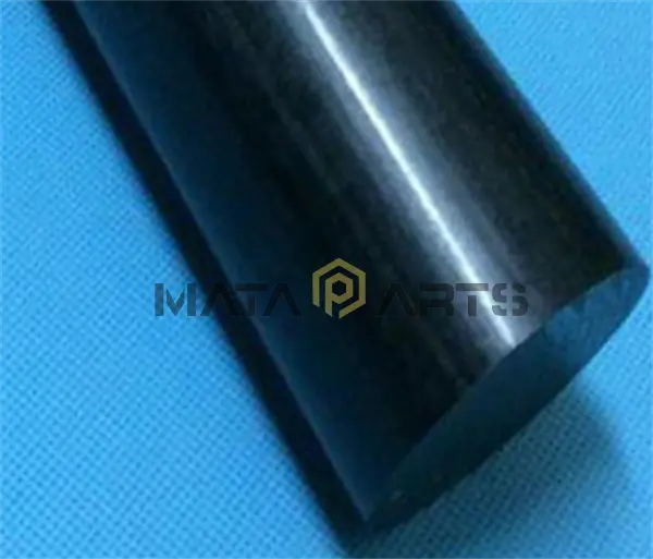 1PCS Brand NEW Nylon Polyamide PA Plastic Round Rod Stick Black 20mm x 250mm