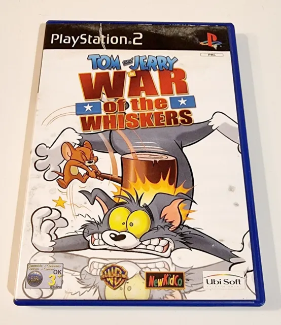 Tom & Jerry War Of The Whiskers | Playstation 2 PS2 Game |