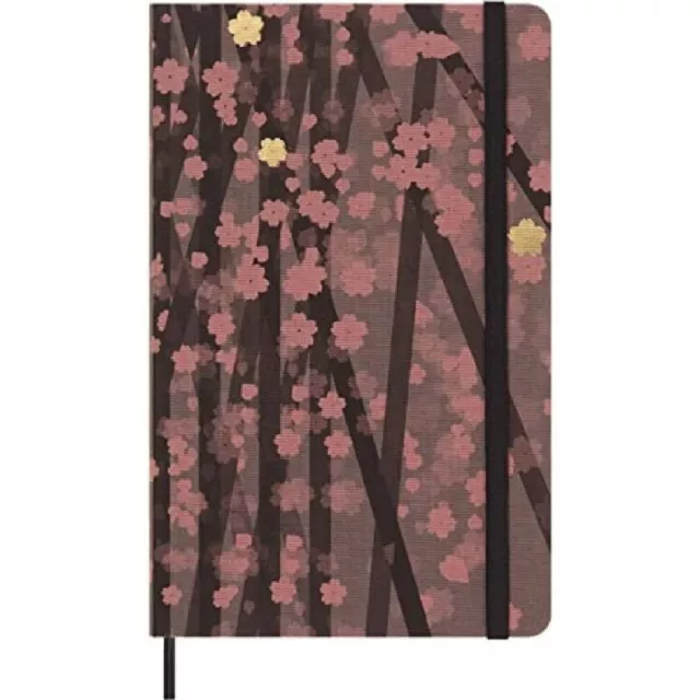 Moleskine - Limited Edition Notebook, Sakura Notebook with Themed Graphics, Rule