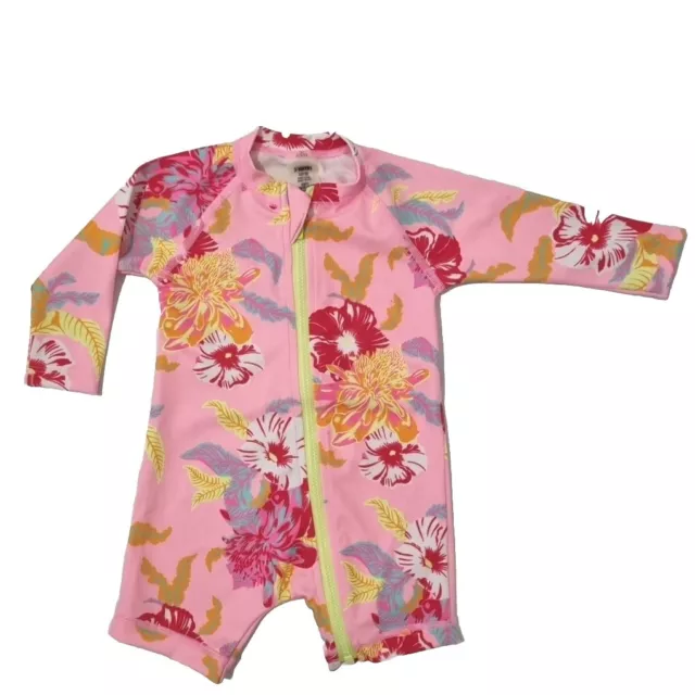 Bonds Baby Girls Bathers Swimmers Swim Suit Long Sleeve Size 00