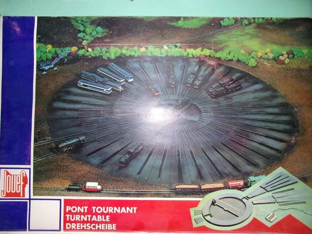COFFRET PONT TOURNANT "mécanique" de la marque Jouef ref 109400 HO EUR 75,00 - FR