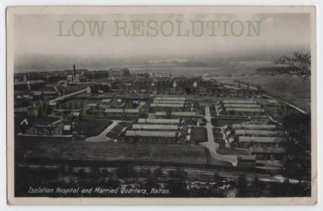 RAF Halton Isolation Hospital & Verheiratetes Quartier 1932 - Original Vintage RPPC