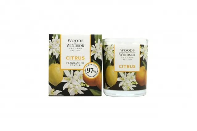 Woods Of Windsor Citrus Candle. New. Free Shipping
