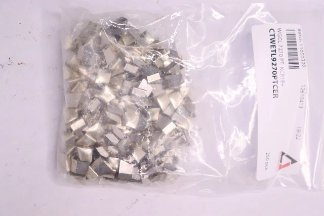 (250-Pk) Ceratizit Helical Teeth Grade KCR18+ WGCL 7270 PT 12610413