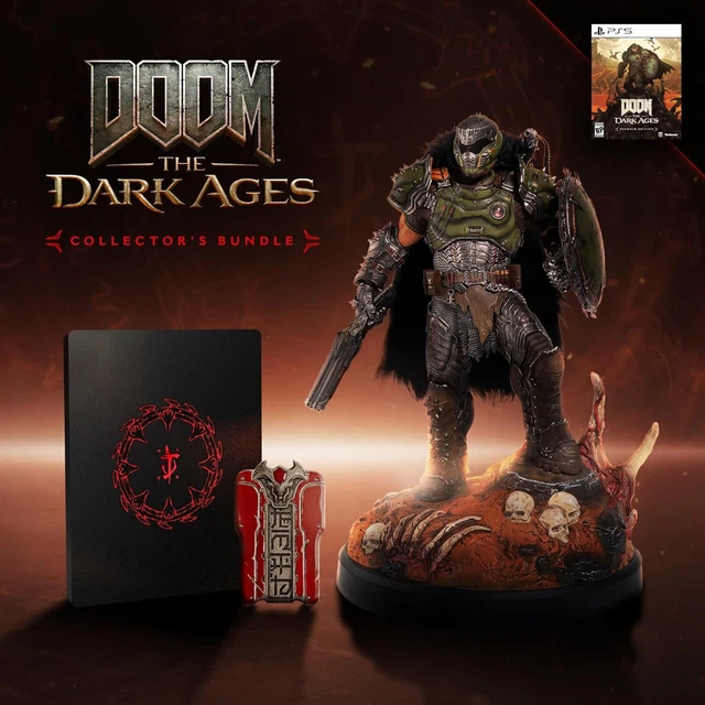 DOOM: THE DARK Ages - Collector's Edition Bundle PS5 £260.71 - PicClick UK