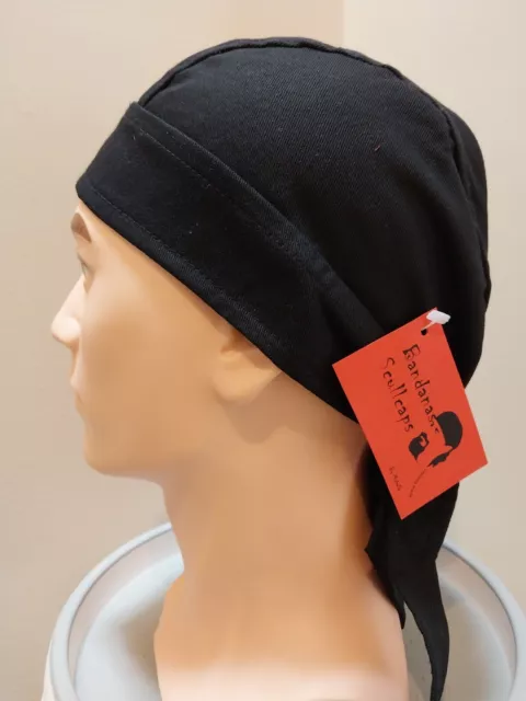 Chefs hat Durag, FITTED Bandana, Skull CAP, Cotton. Handmade Aust 2