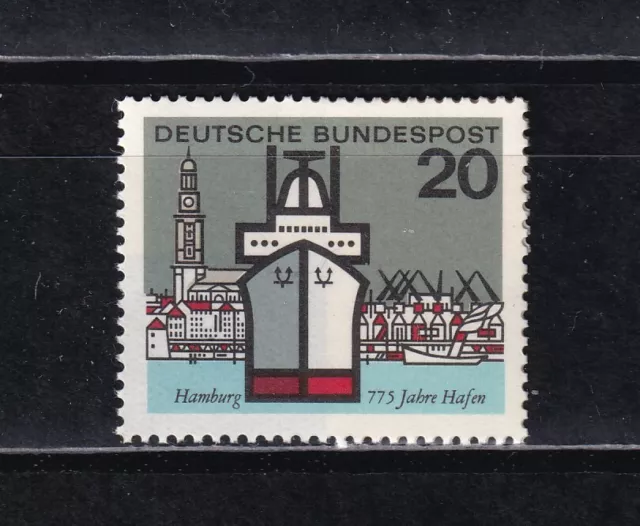 BM BRD MiNr: 0417 1964 HAUPTSTÄDTE : HAMBURG 20