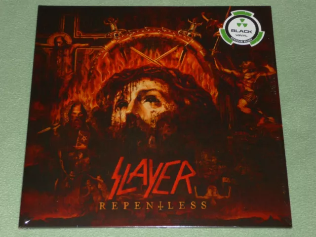SLAYER Repentless LP VINYL 1st PRESS Nuclear Blast – 27361 33591, NB 3359-1 EX