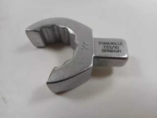 STAHLWILLE 733/10 Open-Ring-Einsteckwerkzeug 22mm