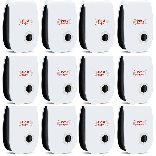 10x Pro Ultrasonic Pest Reject Control Electronic Repellent Mice Rat Repeller