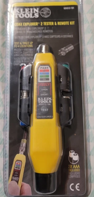 KLEIN TOOLS VDV512-101 Coax Explor 2, Remote Kit - 092644690730