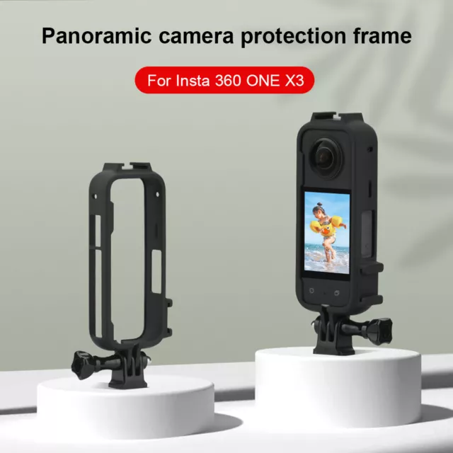 Camera Border Holder Shockproof Frame Cage Expansion Bracket for Insta360 ONE X3