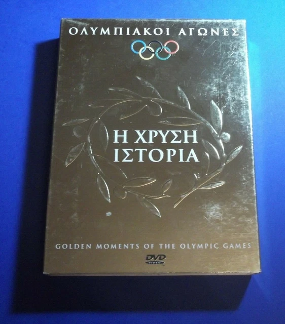 Golden Moments of the Olympic Games 4 DVDs Set: VICTORY, GLORY, PRIDE, SPIRIT !!