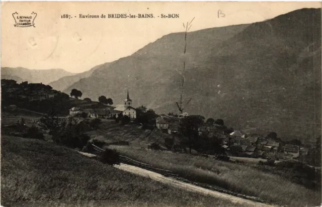 CPA Env. de BRIDES-les-BAINS - St-BON (438171)