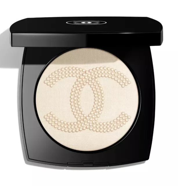 Polvo facial iluminador de gran tamaño CHANEL Les Symboles De Chanel LES PERLES JAPÓN