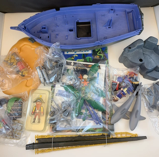 Playmobil 5238 Bateau Pirate Complet - Boîte Neuve - Jouet Pour Enfants