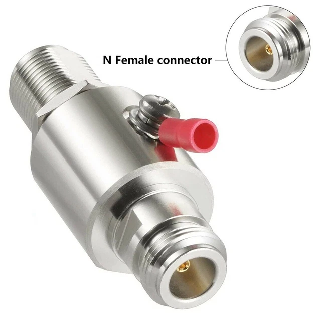 N KKY N Female to N Female Antenna Feeder Arrester for Remote Amplifiers