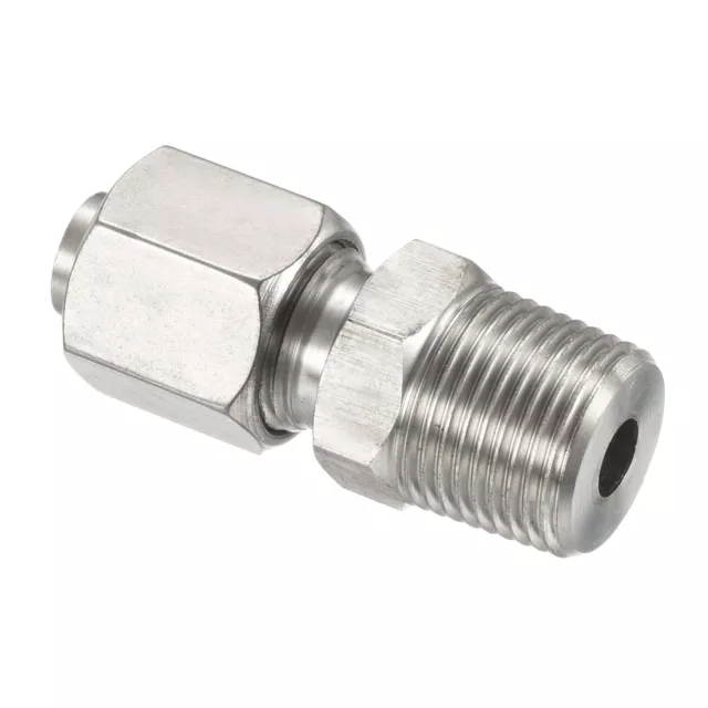 Compression Tube Raccord 3/8PT Mâle Filetage Adaptateur Connecteur pour 8mm OD