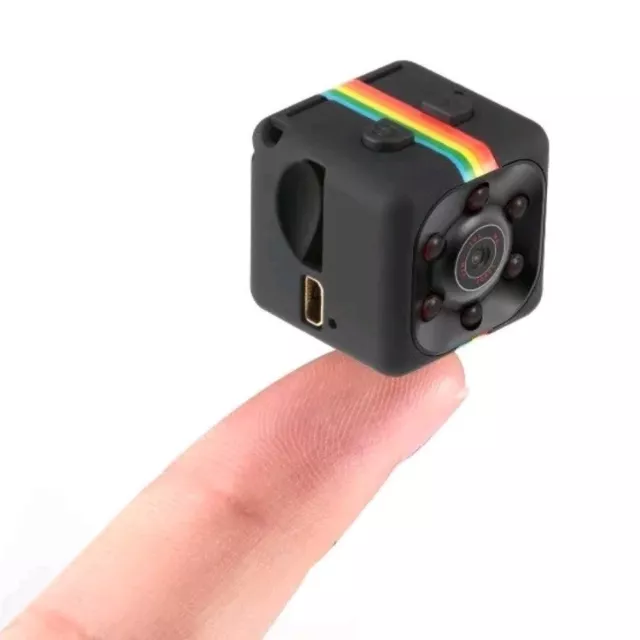 SQ11 Mini Cube Action Camera - Full HD 1080P DVR - Sold From Australia