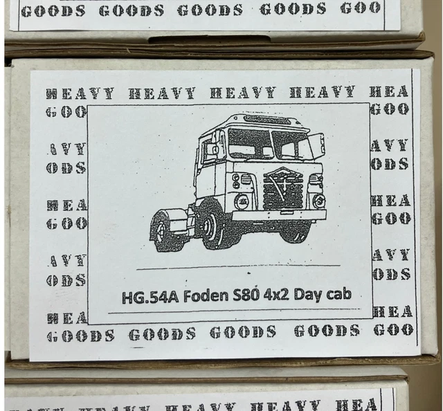 Kit White Metal Heavy Goods Scania LB 76 Tracteur Sleeper Cab – échelle 1/50