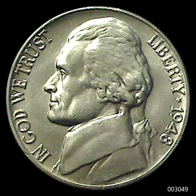 1948-P Jefferson Nickel (Brilliant & Uncirculated)
