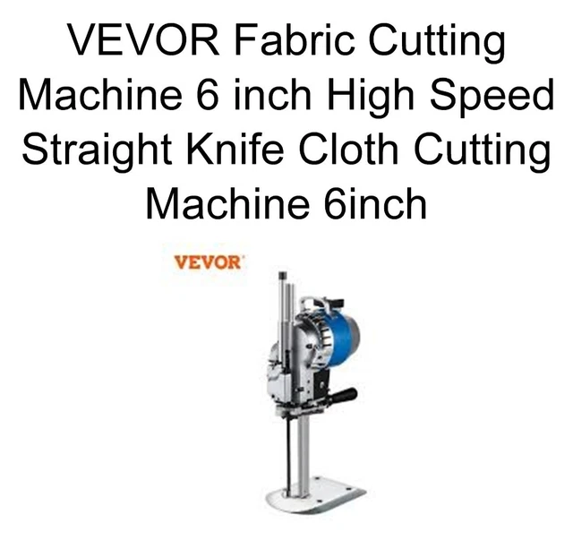 VEVOR Fabric Cloth Cutter Blue 6 inch Cutting Machine (CXZCX0021301525244165)