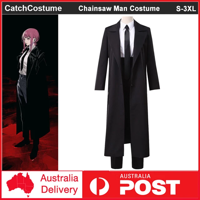 ANIME CHAINSAW MAN Makima Cosplay Costume Uniform Suit Women Halloween