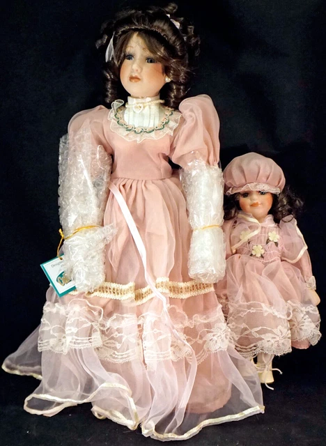Heritage Signature Collection Just Like Mommy #12435 Mother & daughter Dolls COA
