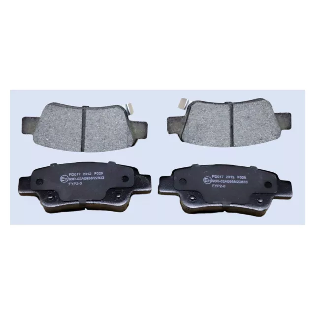 Brake Pads For Honda CR-V MK3 SUV Rollco Rear Set 43022SWWG00 43022SWWG01