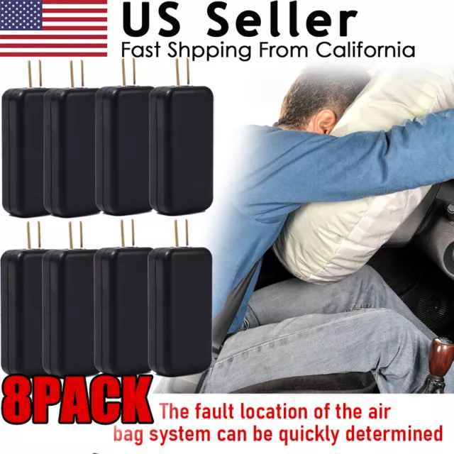 8PCS Car Emulator Simulator Diagnostic SRS System Repair Tool Auto Universal