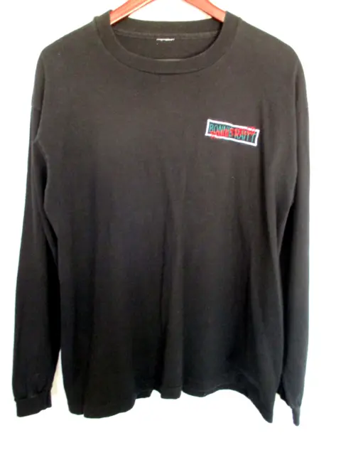 Bonnie Raitt 1995 Road Tested Tour T-Shirt XL Black Long Sleeves