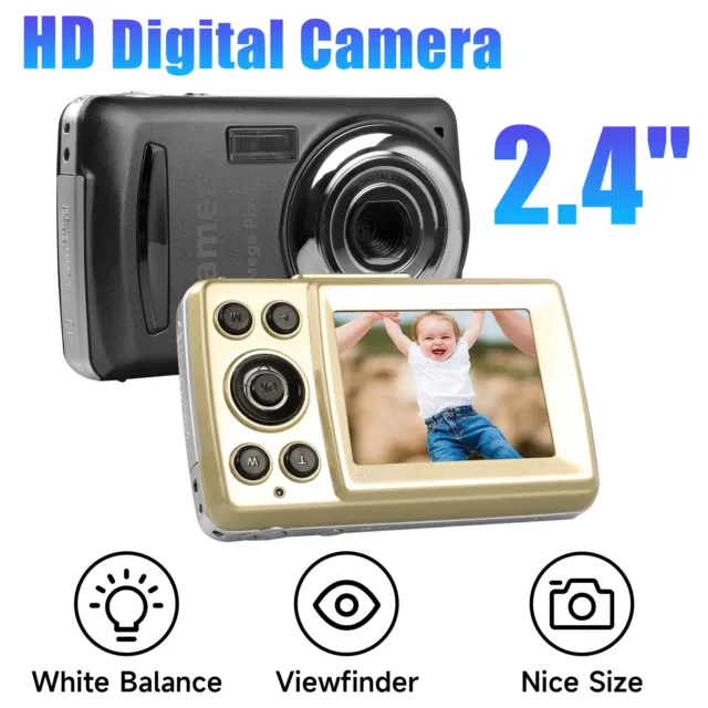 Digital Camera 2.4 Inch Digital Camera 2.4 Inch TFT LCD Screen 4X Zoom SD Card