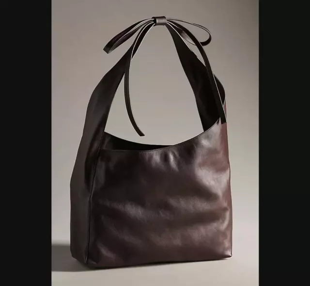 Reformation Medium Vittoria Tote Bag Tobacco Leather Size OS