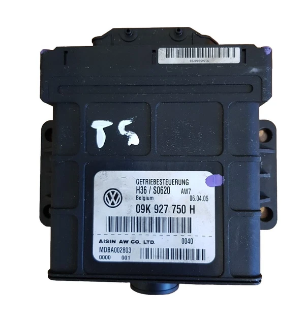 VW TRANSPORTER T5 GEARBOX ECU AUTOMATIC 2.5 TDi (2003-2009) 09K927750H ...