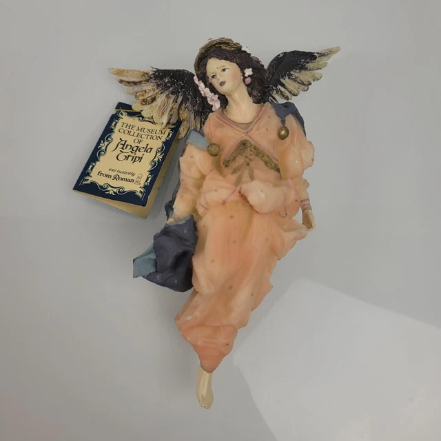 1994 Angela Tripi 9" Hanging Nativity Creche Angel Xmas Ornament Ltd Roman Inc.